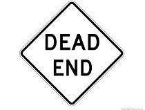 Dead End Sign