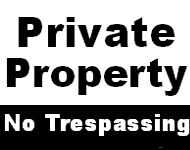 Printable No Trespassing Sign