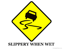 Slippery When Wet