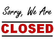 Printable Sorry We are Closed Sign