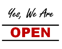 Printable Yes We Are Open Sign